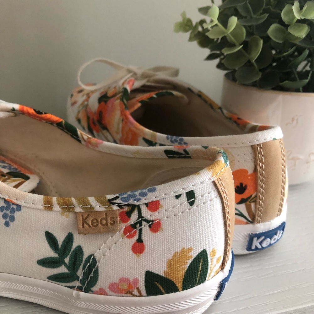 Keds x Rifle Paper Co • Floral Print Shoes, size 9